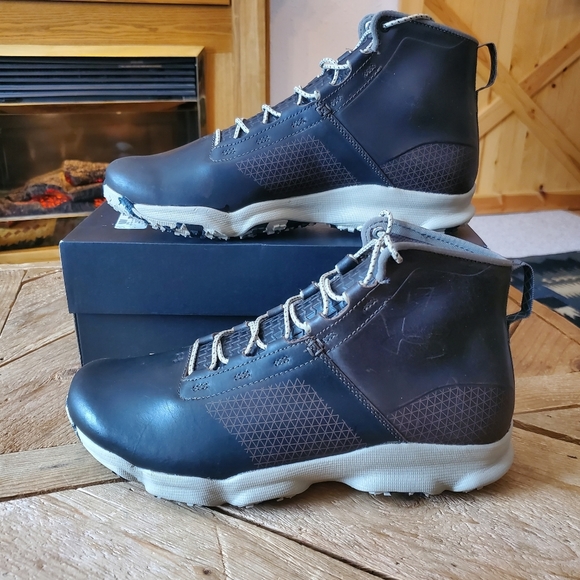 Under Armour Other - 𝅺New Mens Under Armor Speedfit Hike Upper Leather outsole rubber Size 10.5